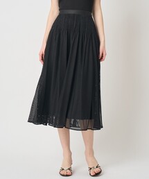 ANAYI | メッシュラッセルプリーツ スカート〈セットアップ対応商品〉(スカート)