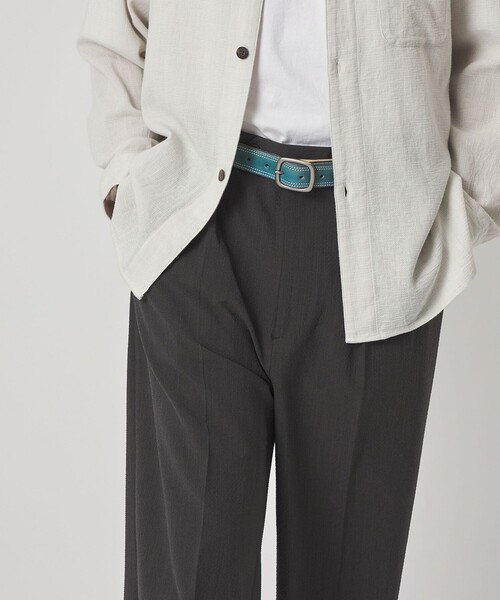 Steven Alan（スティーブンアラン）の「＜Steven Alan＞ TW サッカー イン ツープリーツ ドレス トラウザーズ（スラックス・メンズ・ダークブラウン/ブラック・XL/L/M/S）」の7枚目の写真