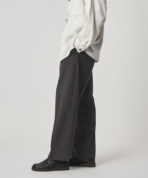 Steven Alan（スティーブンアラン）の「＜Steven Alan＞ TW サッカー イン ツープリーツ ドレス トラウザーズ（スラックス・メンズ・ダークブラウン/ブラック・XL/L/M/S）」の10枚目の写真