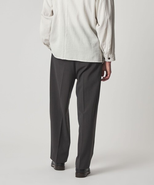 Steven Alan（スティーブンアラン）の「＜Steven Alan＞ TW サッカー イン ツープリーツ ドレス トラウザーズ（スラックス・メンズ・ダークブラウン/ブラック・XL/L/M/S）」の11枚目の写真