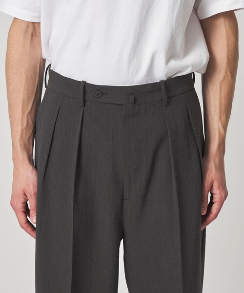 Steven Alan（スティーブンアラン）の「＜Steven Alan＞ TW サッカー イン ツープリーツ ドレス トラウザーズ（スラックス・メンズ・ダークブラウン/ブラック・XL/L/M/S）」の20枚目の写真