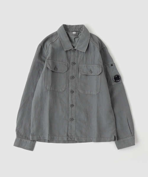 C.P.Company / シーピーカンパニー SH LONG SLEEVE IN BROKEN TWILL