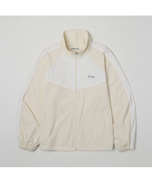 FRIVER07（フリバー07）の「Color block nylon string jumper [FRSP05JP01]_Cream（ナイロンジャケット）」