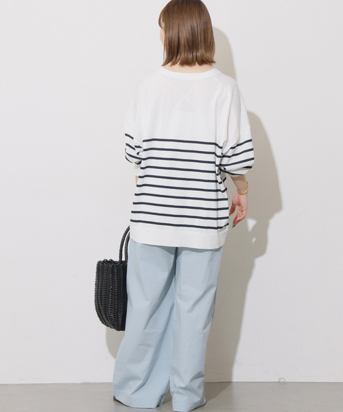 JOURNAL STANDARD relume(ジャーナルスタンダード レリューム)の「【MULTI FUNC+】UVカット / 接触冷感 / ドライタッチVネックカーディガン(カーディガン/ボレロ・レディース・ブラック/カーキ/ホワイト系その他/イエロー・FREE)」の13枚目の写真