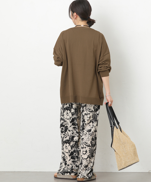 JOURNAL STANDARD relume(ジャーナルスタンダード レリューム)の「【MULTI FUNC+】UVカット / 接触冷感 / ドライタッチVネックカーディガン(カーディガン/ボレロ・レディース・ブラック/カーキ/ホワイト系その他/イエロー・FREE)」の20枚目の写真