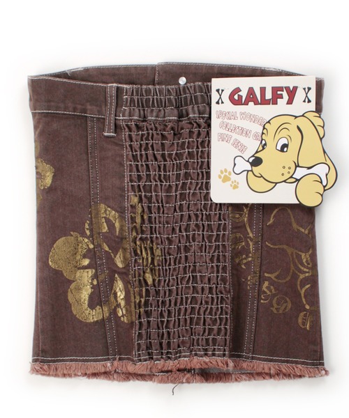 GALFY(ガルフィー)の「【GALFY/ガルフィー】ぎゃるちゃんデニムベアトップ(チューブトップ・レディース・スミクロ/サックスブルー/インディゴブルー・S/M)」の5枚目の写真