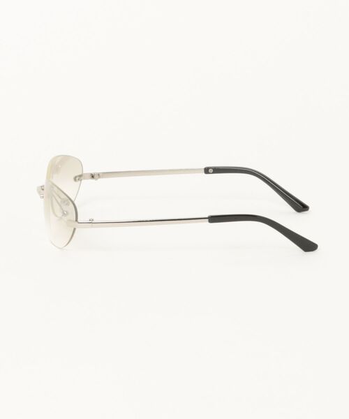 ARCHIVER（アーカイバ）の「【Bz】リムレス サングラス / シェードメガネ スモークレンズ カラーレンズ メタルフレーム Y2K 韓国系 古着MIX ユニセックス(DAY)（サングラス・メンズ・シルバー・FREE）」の6枚目の写真