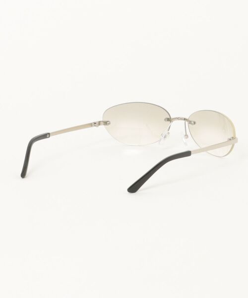 ARCHIVER（アーカイバ）の「【Bz】リムレス サングラス / シェードメガネ スモークレンズ カラーレンズ メタルフレーム Y2K 韓国系 古着MIX ユニセックス(DAY)（サングラス・メンズ・シルバー・FREE）」の7枚目の写真