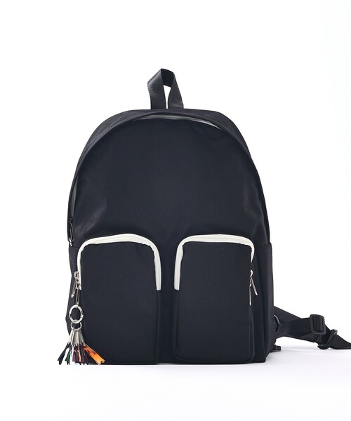 cheek(BAG)(チーク)の「【cheek】1680body bag ネオンカラー ナイロン ボディバッグ 撥水 軽量(ショルダーバッグ・レディース・グレー/ホワイト/パープル/ブラック・フリー)」の10枚目の写真
