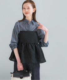 URBAN RESEARCH ROSSO WOMEN | シアージャガードレイヤードキャミソール(その他トップス)