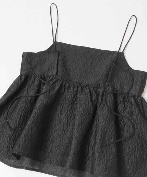 URBAN RESEARCH ROSSO WOMEN(アーバンリサーチ ロッソ)の「シアージャガードレイヤードキャミソール(その他トップス・レディース・ブラック・FREE)」の15枚目の写真
