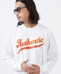 【SIDEWAYSTANCE】AUTHチームロゴ長袖Tシャツ 70643