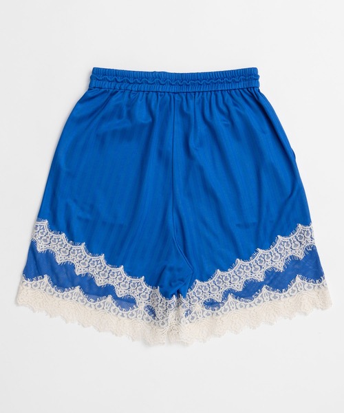 MAISON SPECIAL(メゾンスペシャル)の「Shadow Stripe Lace Shorts/シャドーストライプレースショートパンツ(その他パンツ・レディース・ホワイト/ブルー/ブラック・38/36)」の20枚目の写真