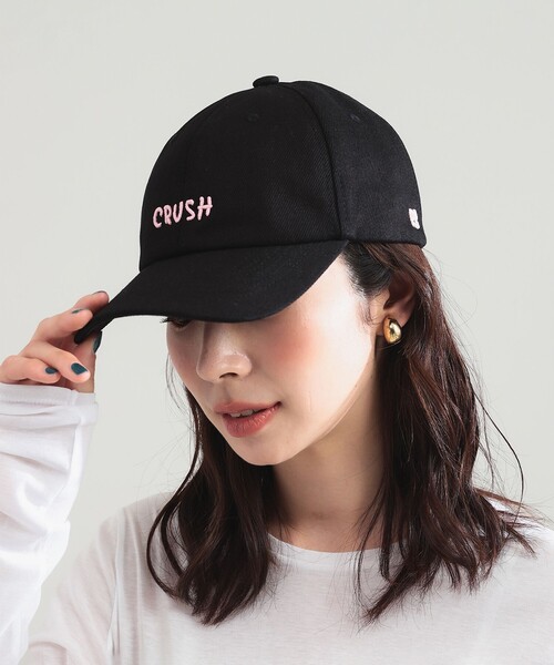 Demi-Luxe BEAMS（デミルクス ビームス）の「RUSLAN BAGINSKIY / Crush ベースボール キャップ（キャップ・レディース・ピンク/ブラック・ONE SIZE）」の2枚目の写真