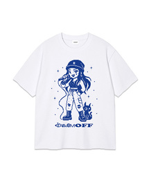 RANDOMOFF（ランダムオフ）の「PIXEL VOX KID OVER FIT T-SHIRT (3color)（Tシャツ/カットソー）」