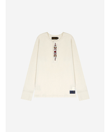 SAFARISPOT（サファリスポット）の「1/2 レギオンモータースクラブナバホロングスリーブ（アイボリー）（Tシャツ/カットソー）」