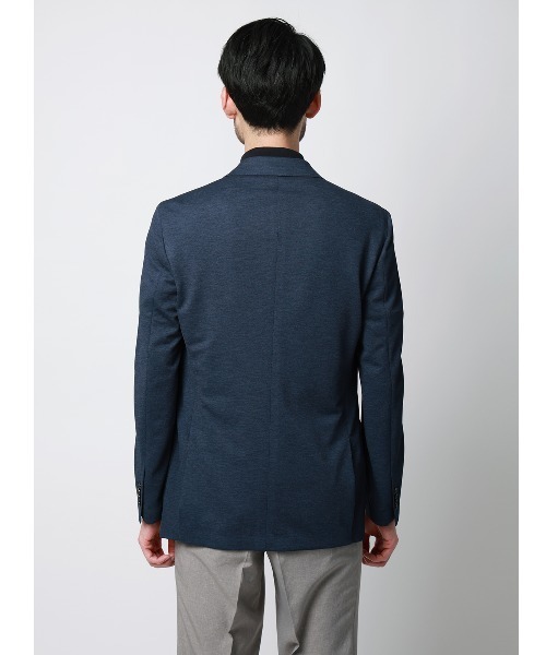 SUIT SQUARE（スーツスクエア）の「ジャケット／ウォッシャブル／ストレッチ／PARINE／ジャージー／CR03（テーラードジャケット・メンズ・ネイビー/ブルー・3L/LL/L/M/S）」の18枚目の写真