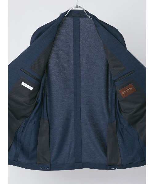 SUIT SQUARE（スーツスクエア）の「ジャケット／ウォッシャブル／ストレッチ／PARINE／ジャージー／CR03（テーラードジャケット・メンズ・ネイビー/ブルー・3L/LL/L/M/S）」の17枚目の写真