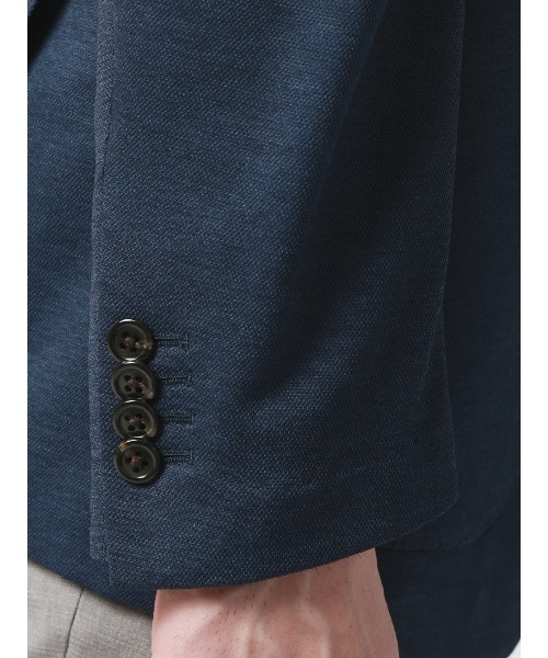 SUIT SQUARE（スーツスクエア）の「ジャケット／ウォッシャブル／ストレッチ／PARINE／ジャージー／CR03（テーラードジャケット・メンズ・ネイビー/ブルー・3L/LL/L/M/S）」の15枚目の写真