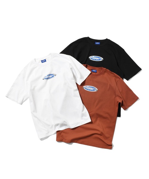 LFYT(エルエフワイティー)の「LFYT ラファイエット - AUTO EMBLEM TEE 半袖Tシャツ LS260103(Tシャツ/カットソー・メンズ・ブラック/Brick/ホワイト・LARGE/X-LARGE/MEDIUM/XX-LARGE/SMALL)」の4枚目の写真
