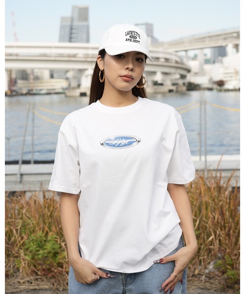 LFYT(エルエフワイティー)の「LFYT ラファイエット - AUTO EMBLEM TEE 半袖Tシャツ LS260103(Tシャツ/カットソー・メンズ・ブラック/Brick/ホワイト・LARGE/X-LARGE/MEDIUM/XX-LARGE/SMALL)」の15枚目の写真