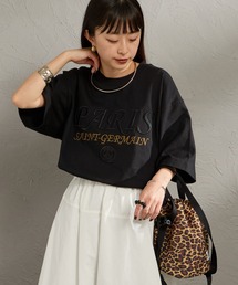 PARIS SAINT-GERMAIN（パリサンジェルマン）の「[PARIS SAINT-GERMAIN パリ・サン=ジェルマン] 別注 フロント刺繍ロゴ ショートスリーブTシャツ（Tシャツ/カットソー）」