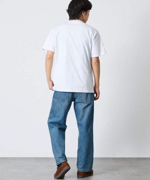 PARIS SAINT-GERMAIN（パリサンジェルマン）の「[PARIS SAINT-GERMAIN/パリ・サン＝ジェルマン] 別注 フロント刺繍ロゴ ショートスリーブTシャツ（Tシャツ/カットソー・メンズ・ホワイト/ブラック・M/XL/L）」の12枚目の写真