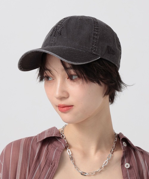NEW ERA(ニューエラ)の「【NEW ERA(ニューエラ)】別注/920 ITLWASH ML CAP(キャップ・レディース・ブラック/ネイビー/ブラウン/グレイッシュベージュ・FREE)」の5枚目の写真