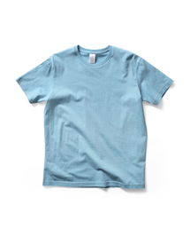 THOMASMORE（トーマスモア）の「ハイソフトラウンドTシャツ - ベイビーブルー（Tシャツ/カットソー）」