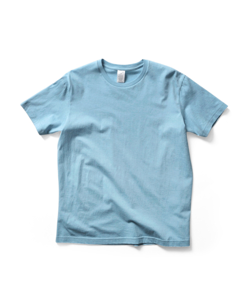 THOMASMORE(トーマスモア)の「ハイソフトラウンドTシャツ - ベイビーブルー(Tシャツ/カットソー・メンズ・その他・XS/SMALL/MEDIUM/LARGE/X-LARGE)」の1枚目の写真