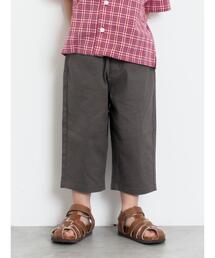 Samansa Mos2 Lagom | 7分丈ストレッチツイルパンツ(その他パンツ)