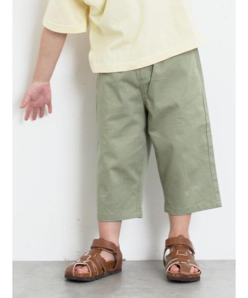 Samansa Mos2 Lagom(サマンサモスモスラーゴム)の「7分丈ストレッチツイルパンツ(その他パンツ・キッズ・キャメル/チャコールグレー/カーキ・120/110/95/100/130)」の5枚目の写真