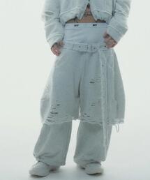 neith.（ネイス）の「neith./ネイス/Boxer Destroyed Sweat Pants（スウェットパンツ）」