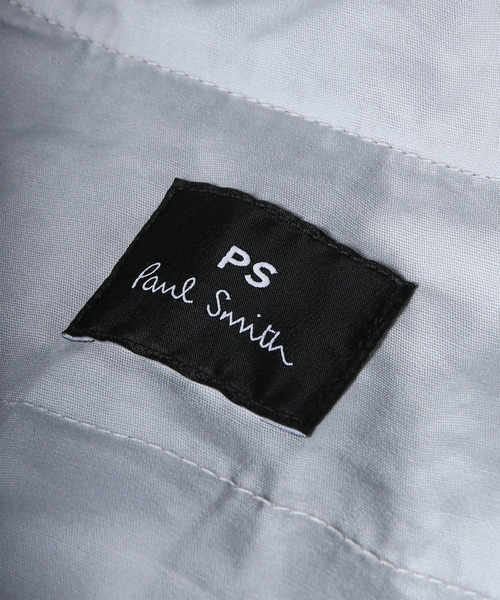 PS Paul Smith(ピーエスポールスミス)の「シャイニーシアサッカー ワイドカーゴパンツ / 162110 BP1000(カーゴパンツ・メンズ・ブラック/ネイビー/オフホワイト・MEDIUM/SMALL/XX-LARGE/X-LARGE/LARGE)」の18枚目の写真