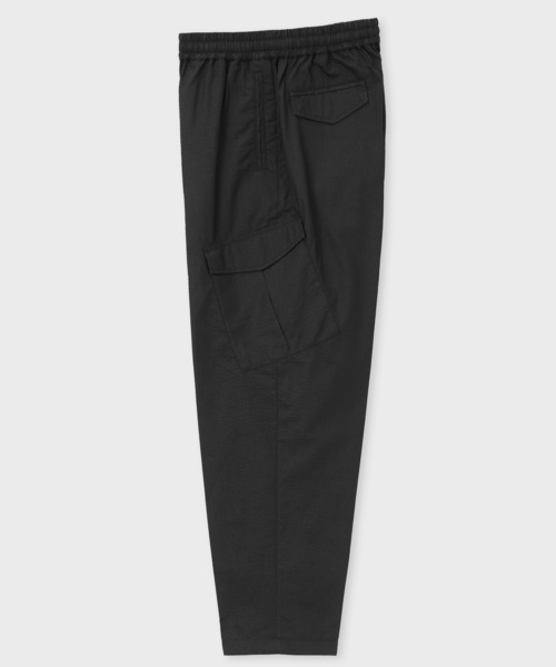 PS Paul Smith(ピーエスポールスミス)の「シャイニーシアサッカー ワイドカーゴパンツ / 162110 BP1000(カーゴパンツ・メンズ・ブラック/ネイビー/オフホワイト・MEDIUM/SMALL/XX-LARGE/X-LARGE/LARGE)」の21枚目の写真