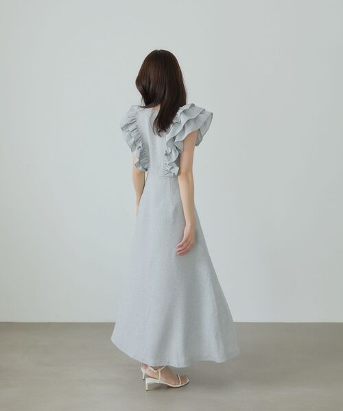 cle blatt(クレブラット)の「フリルジップワンピース(ワンピース・レディース・アイボリー/ネイビー/ブルー系その他5・SMALL/MEDIUM)」の21枚目の写真
