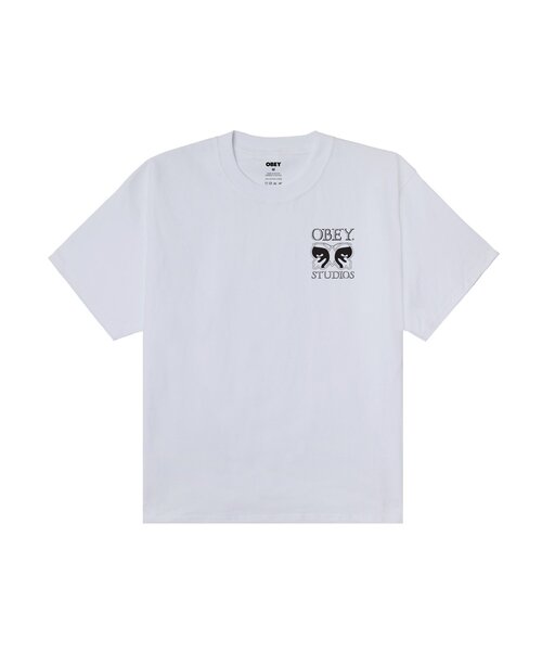 OBEY（オベイ）の「【OBEY】CATCH AND RELEASE（Tシャツ/カットソー・レディース・ブラック/ホワイト・SMALL）」の2枚目の写真