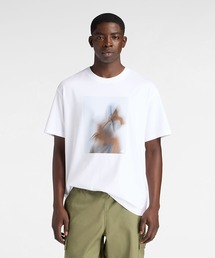 NB GREYフォトTシャツブラウン