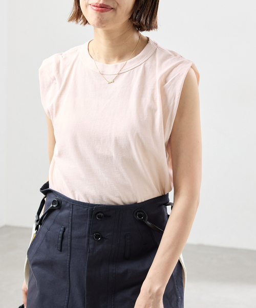 ATON/エイトン FRESCA SINGLEJERSEY NS ノースリーブ(Tシャツ ATON/エイトン FRESCA SINGLEJERSEY NS ノースリーブ(Tシャツ