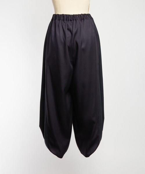 gomme（ゴム）の「ツイストツイルパンツ（その他パンツ・レディース・ネイビー/ブラック・MEDIUM）」の14枚目の写真