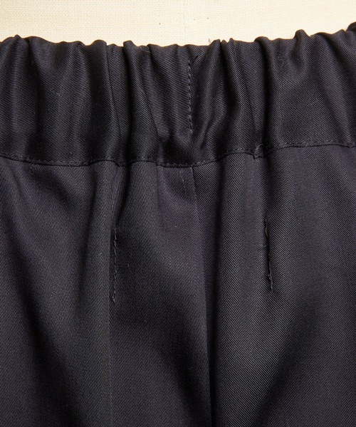 gomme（ゴム）の「ツイストツイルパンツ（その他パンツ・レディース・ネイビー/ブラック・MEDIUM）」の18枚目の写真