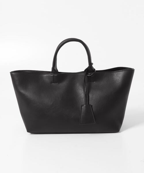 URBAN RESEARCH Sonny Label(アーバンリサーチサニーレーベル)の「2WAYワイドハンドバッグ(ハンドバッグ・レディース・ダークブラウン/ブラック・ONE)」の9枚目の写真