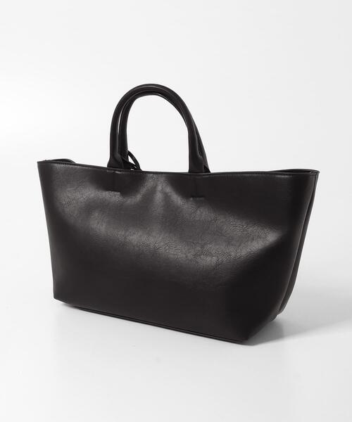 URBAN RESEARCH Sonny Label(アーバンリサーチサニーレーベル)の「2WAYワイドハンドバッグ(ハンドバッグ・レディース・ダークブラウン/ブラック・ONE)」の10枚目の写真