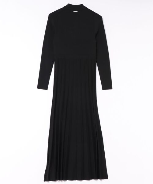 MICHAEL KORS(マイケルコース)の「ロングスリーブ スナップ ミディ ポロドレス(ワンピース・レディース・ブラック・L/M/S/XS/XL)」の2枚目の写真