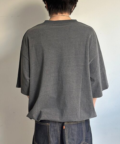 CPCM(シーピーシーエム)の「カットデニム胸刺繍T(Tシャツ/カットソー・レディース・サックスブルー/ブラック/ブルー・SMALL/MEDIUM/LARGE)」の19枚目の写真