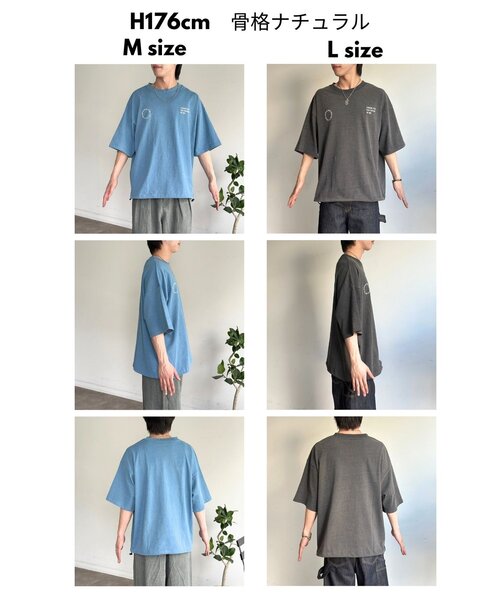 CPCM(シーピーシーエム)の「カットデニム胸刺繍T(Tシャツ/カットソー・レディース・サックスブルー/ブラック/ブルー・SMALL/MEDIUM/LARGE)」の9枚目の写真