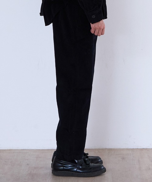 LES TIEN（レスティエン）の「LES TIEN CLASSIC PANT (WC-3044J)（その他パンツ・メンズ・ブラック/グリーン・SMALL/X-SMALL）」の4枚目の写真