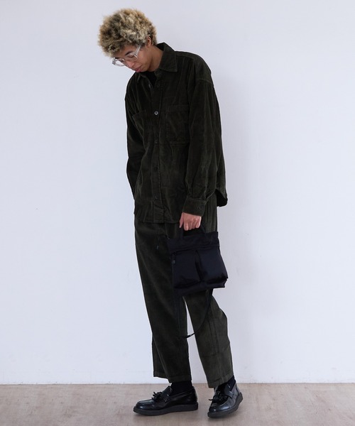 LES TIEN（レスティエン）の「LES TIEN CLASSIC PANT (WC-3044J)（その他パンツ・メンズ・ブラック/グリーン・SMALL/X-SMALL）」の7枚目の写真