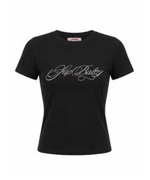 SupBaby by SUPPLIER(�T�v�x�C�r�[�o�C�T�v���C���[)��SupBaby by SUPPLIER/�T�v�x�r�[ �o�C �T�v���C���[/Rhinestone Baby Logo Tee(T�V���c/�J�b�g�\�[)