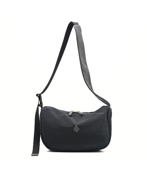 CLEDRAN（クレドラン）の「【軽量ナイロン×牛革】CL3998 ARU WIDE BELT SHOULDER（ショルダーバッグ・レディース・グレー/ブラック×ブラック/グレイッシュベージュ/ブラック×グレー・FREE）」の2枚目の写真